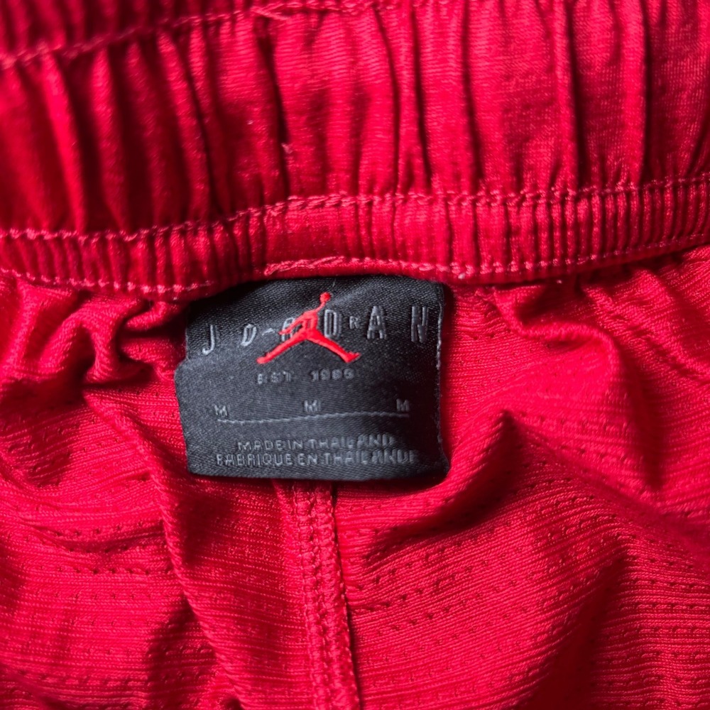 Jordan Mens Dri-FIT Basketball Shorts Red Black DH2040-687 Size M - Picture 5 of 11